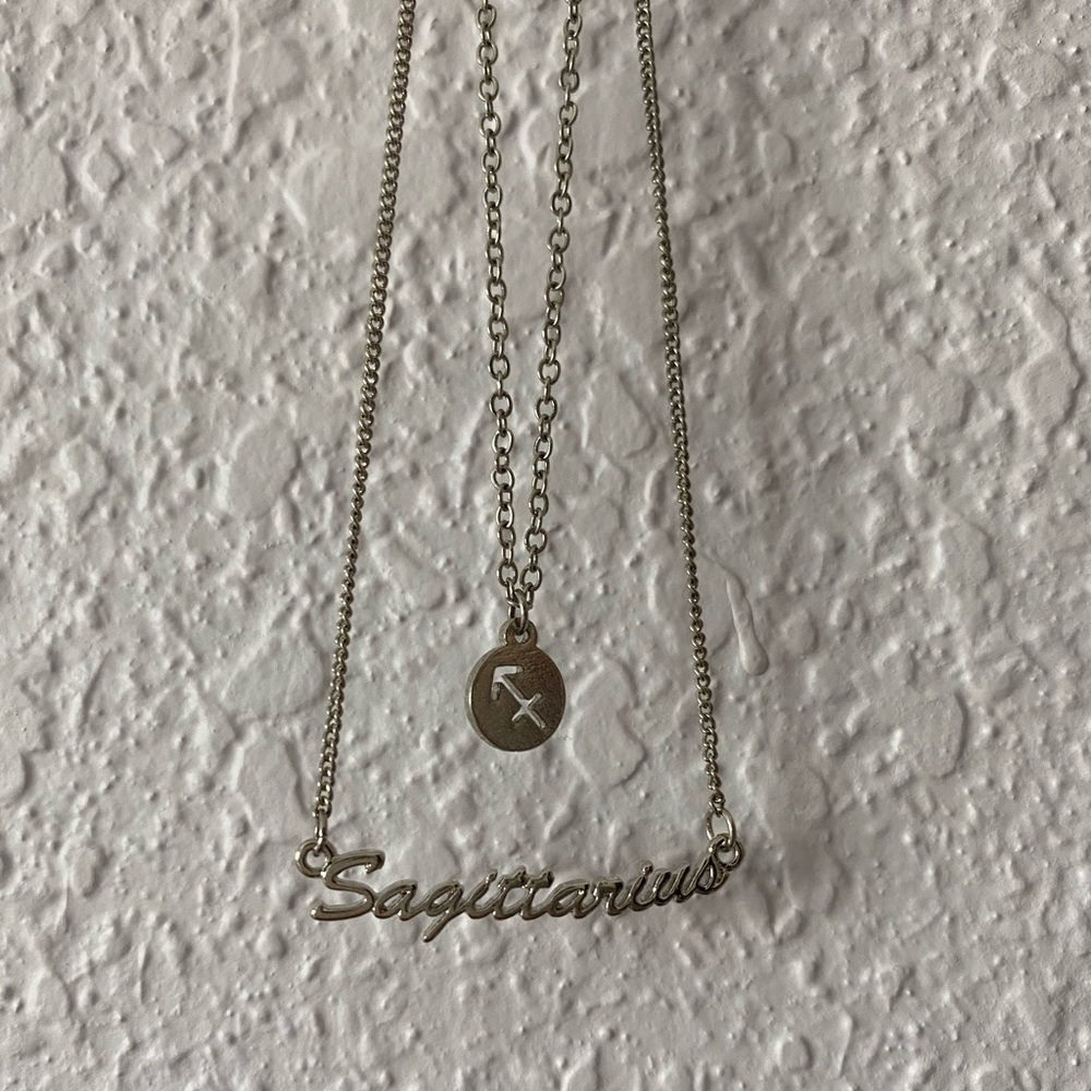 sagittarius zodiac necklace